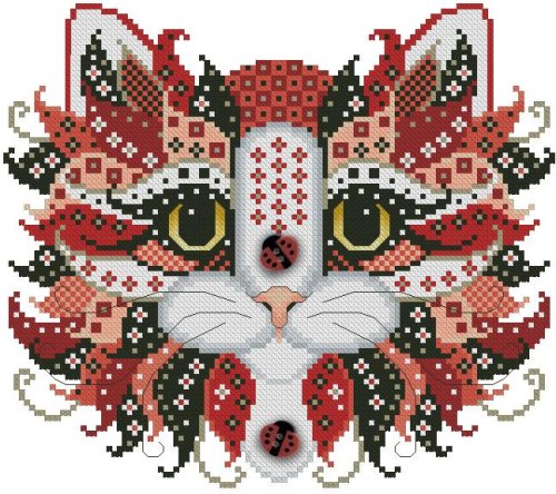 (image for) Colorful Cats Ladybug